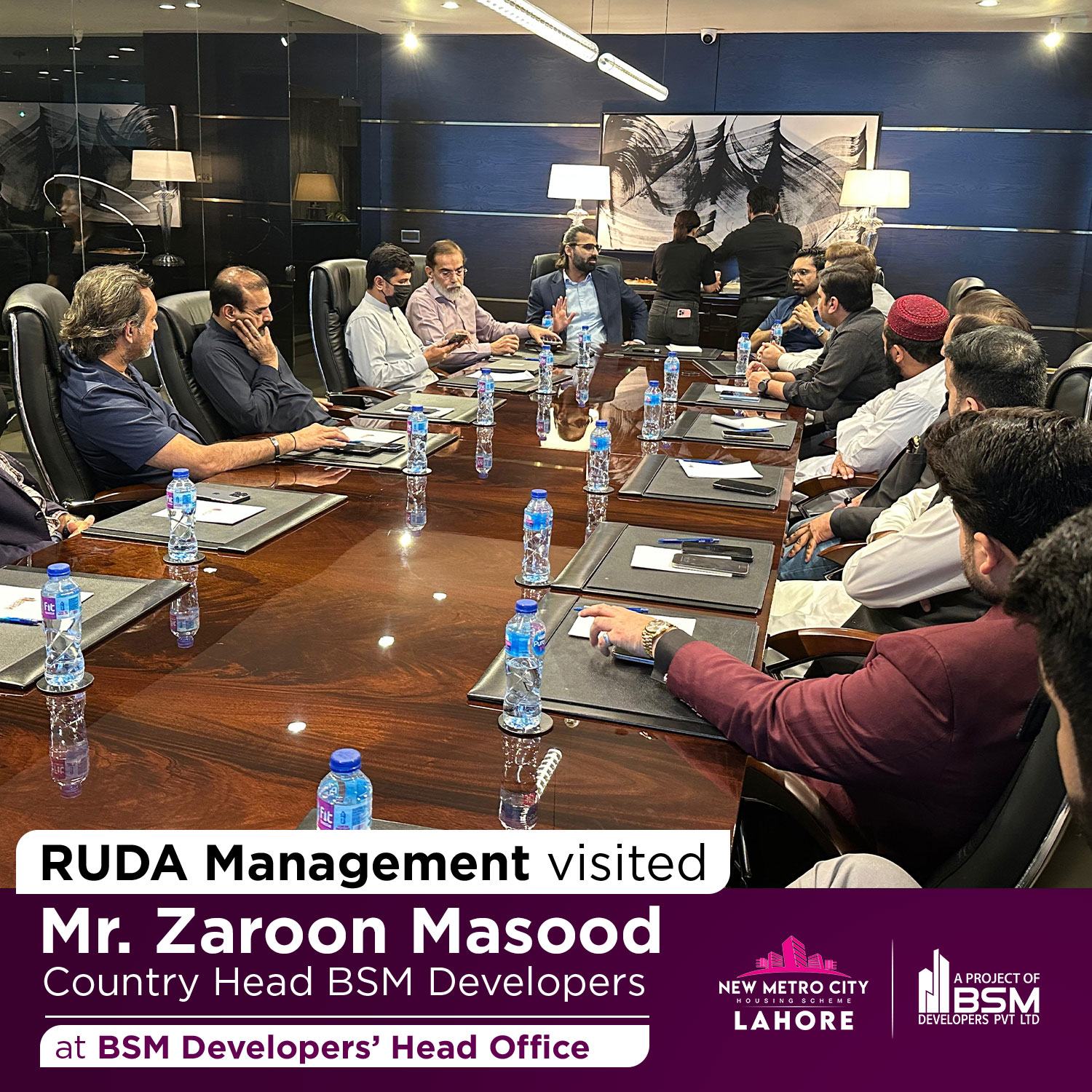 RUDA Management Visited BSM Developers 