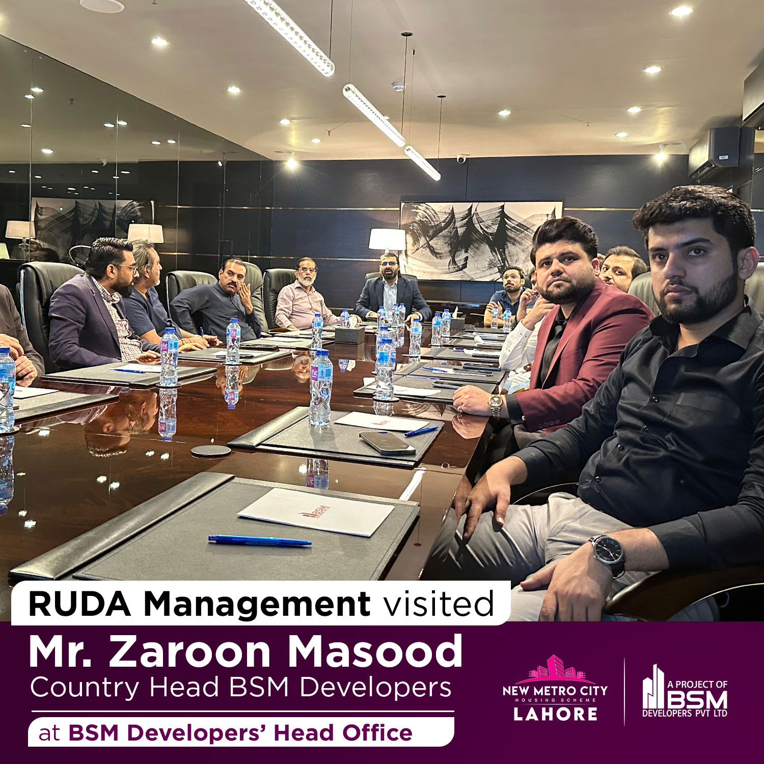 RUDA Management Visited BSM Developers 