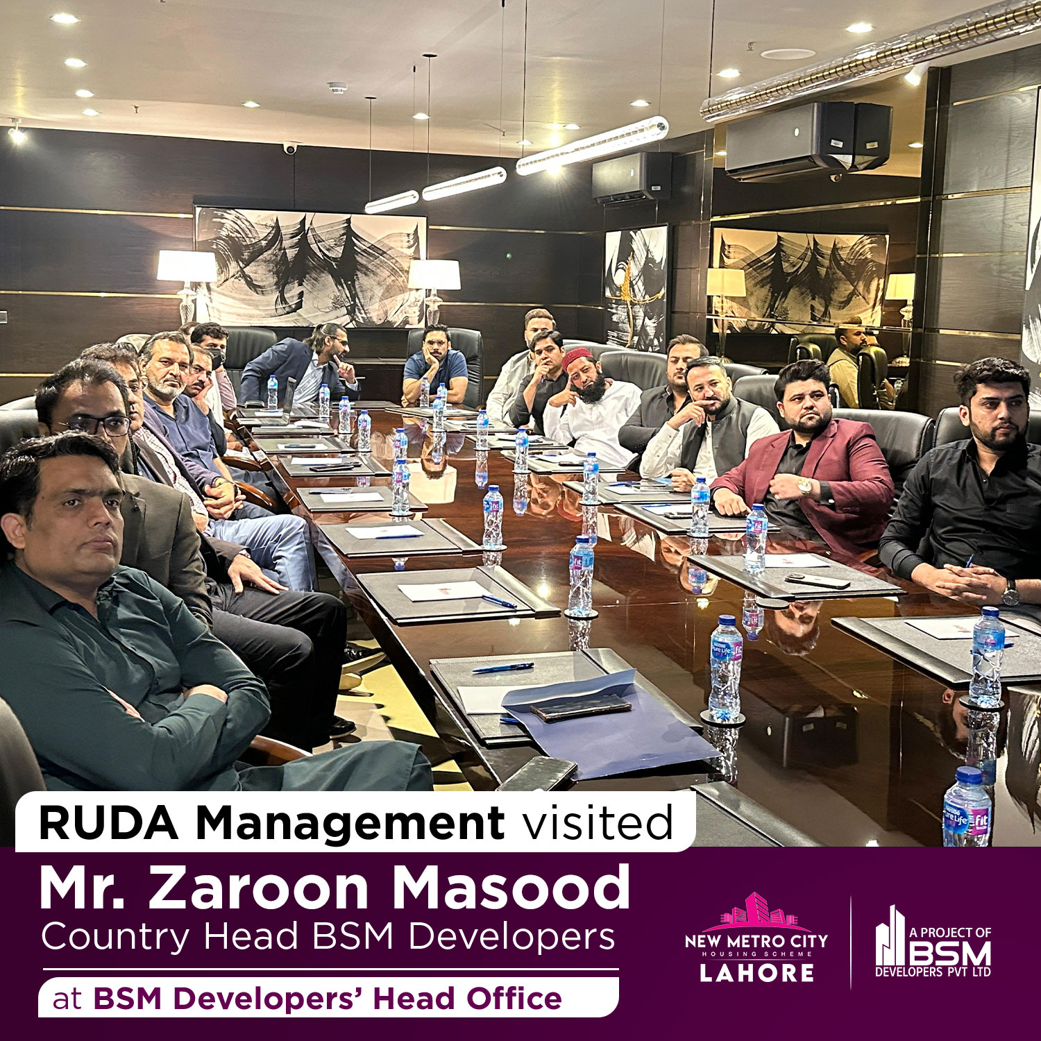 RUDA Management Visited BSM Developers 